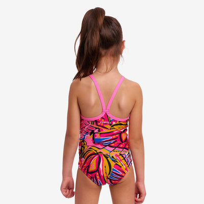 Girl's Printed One Piece | Lover Flies