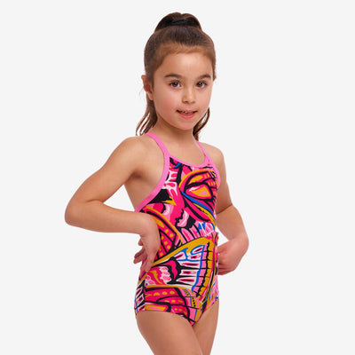 Girl's Printed One Piece | Lover Flies