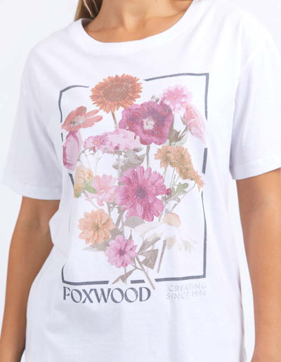 In Bloom Tee | White