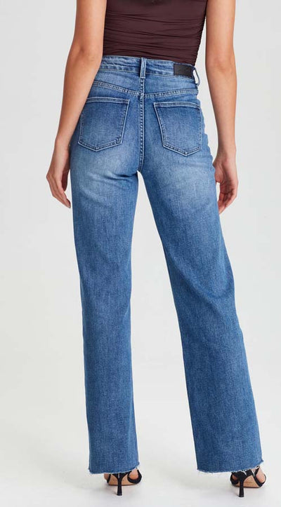 Alanis | Wide Leg Jean Denim Blue