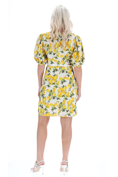 Amelie Mini Dress | Lemon