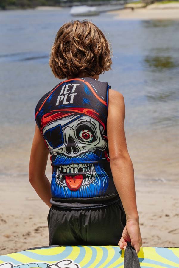 Cause Boys FE Neoprene Youth Eco Vest | Black