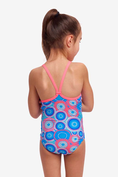 Toddler Girl's One Piece | Bundjalung Blue