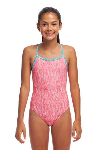 Girl's Single Strap One Piece | Sweet Releaf