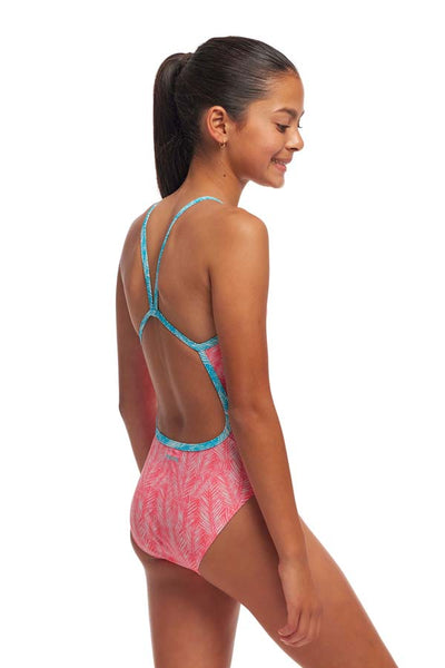 Girl's Single Strap One Piece | Sweet Releaf