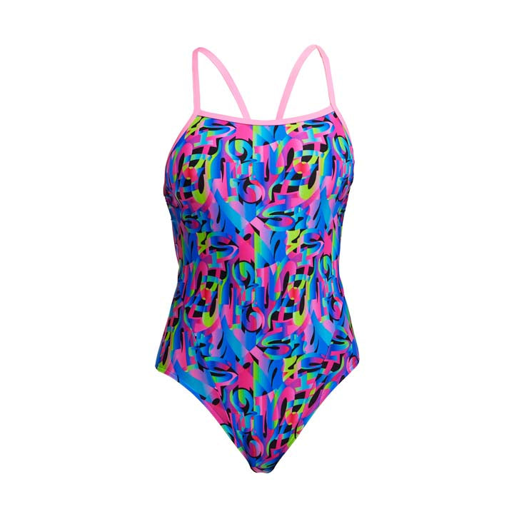 Ladies Single Strap One Piece | Funk and Blues