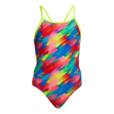 Girl's Diamond Back One Piece | Stroked