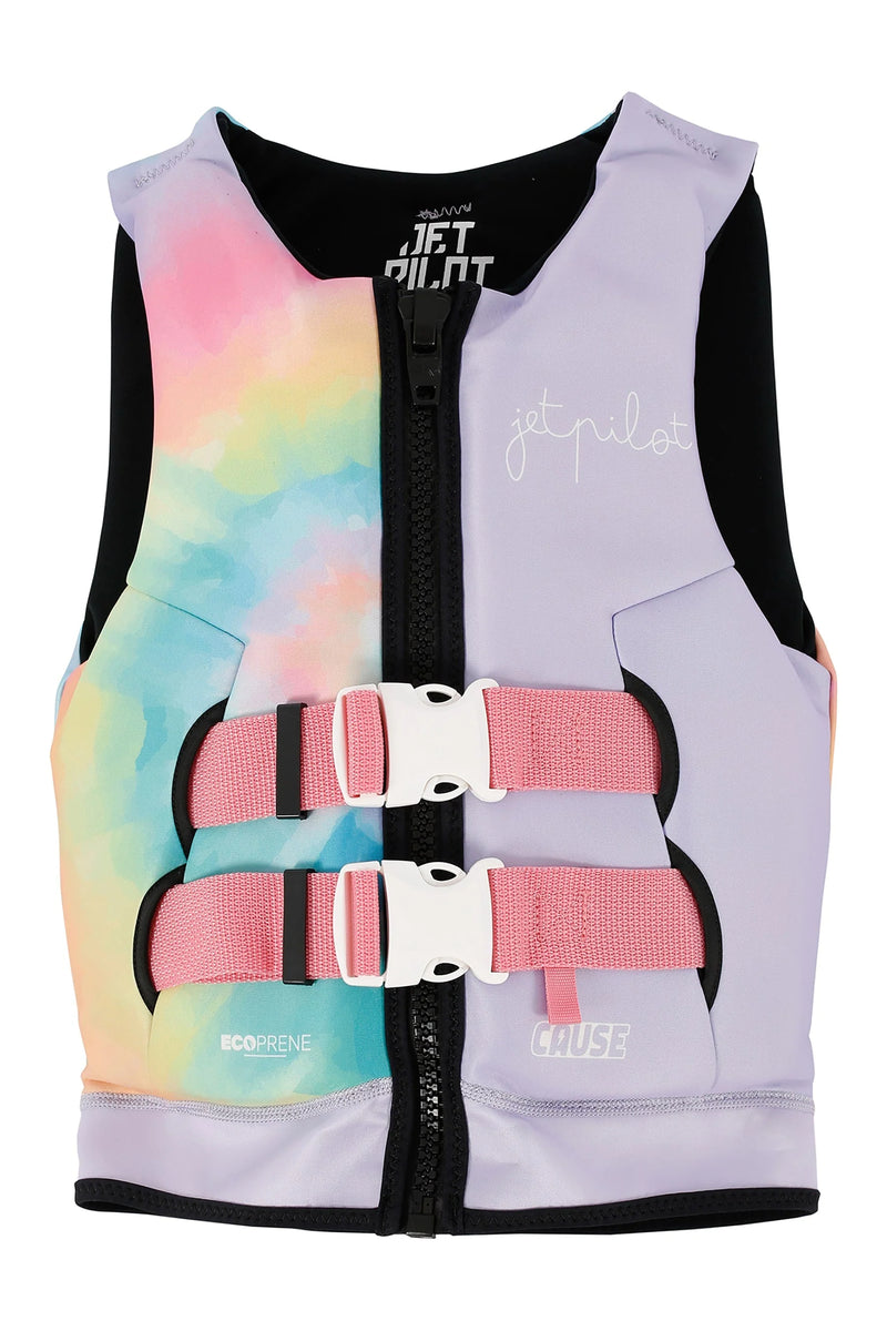 Cause Girls FE Youth Eco Vest | Tie Dye