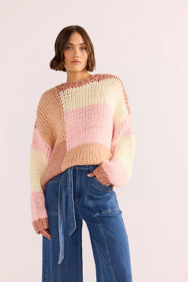 Marcella Colour Block Sweater