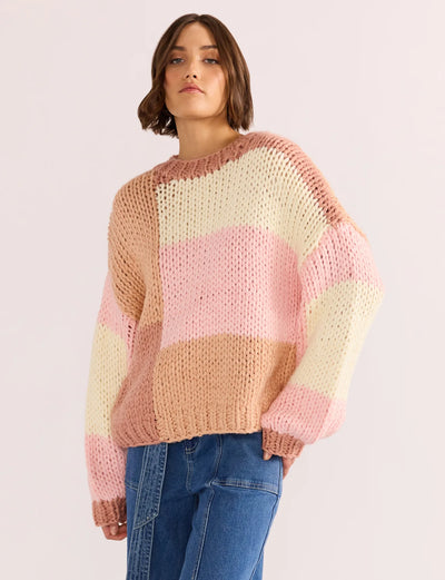 Marcella Colour Block Sweater