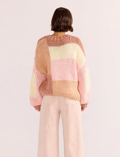 Marcella Colour Block Sweater