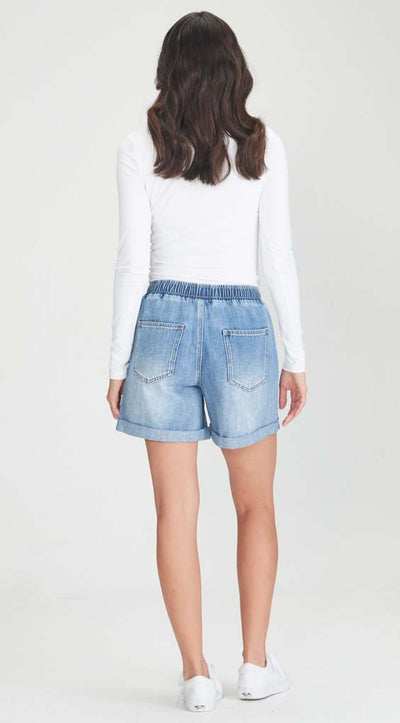 Maggie | Shorts Blue