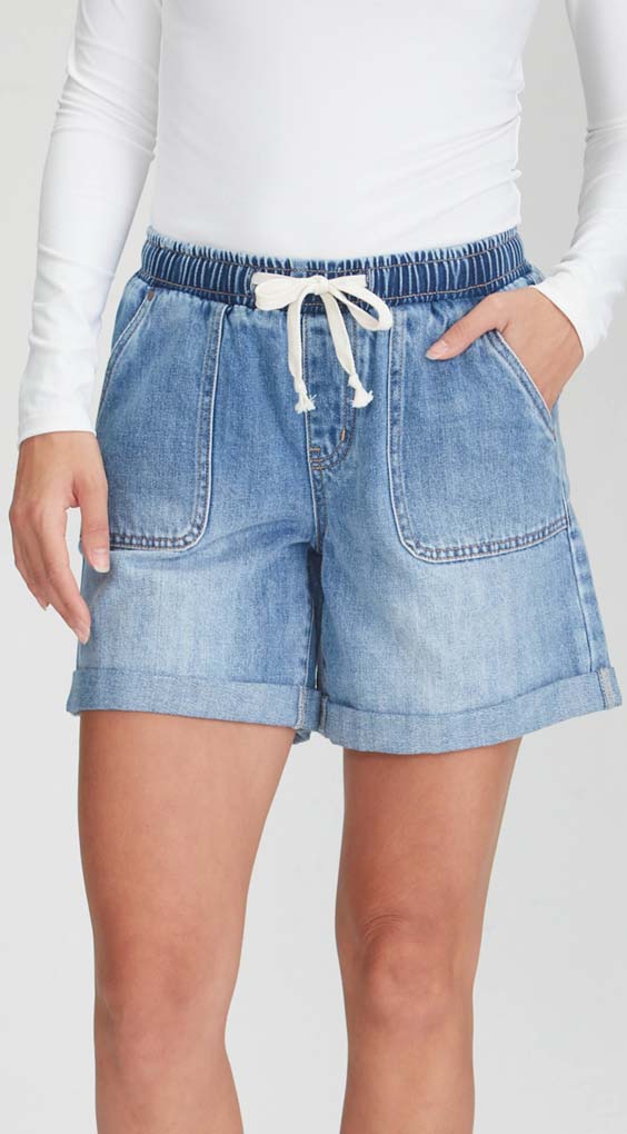 Maggie | Shorts Blue