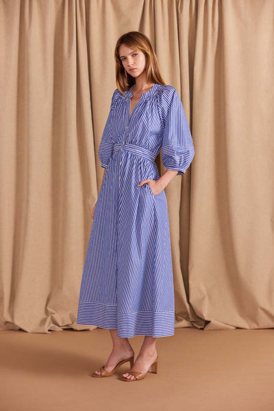 Petra Midi Dress | Bluestripe