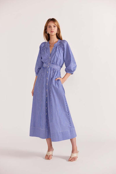 Petra Midi Dress | Bluestripe