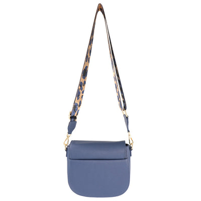 1027 Leather Crossbody Bag | Navy